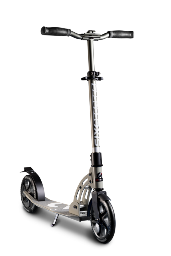 Authentic SIX DEGREES Aluminium Scooter 205 mm grau – Bild 5